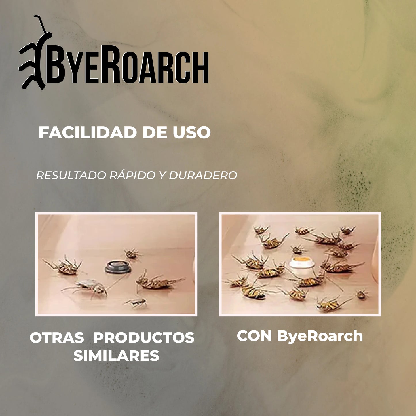 ByeRoach™ - Trampa con Cebo para cucarachas
