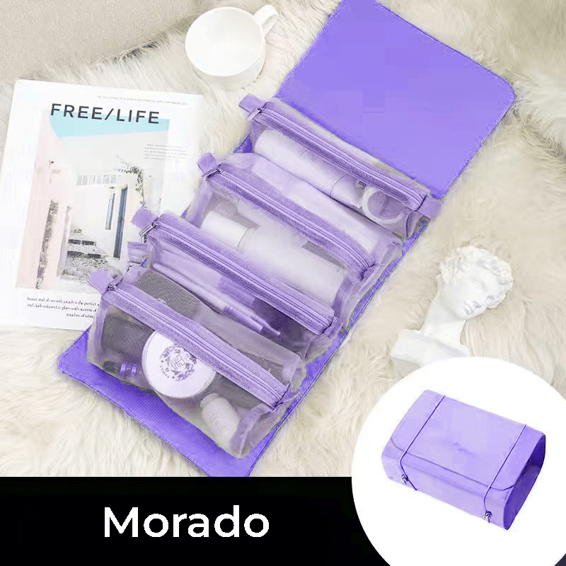 DeluxGlam™ - Bolso de maquillaje 4 en 1