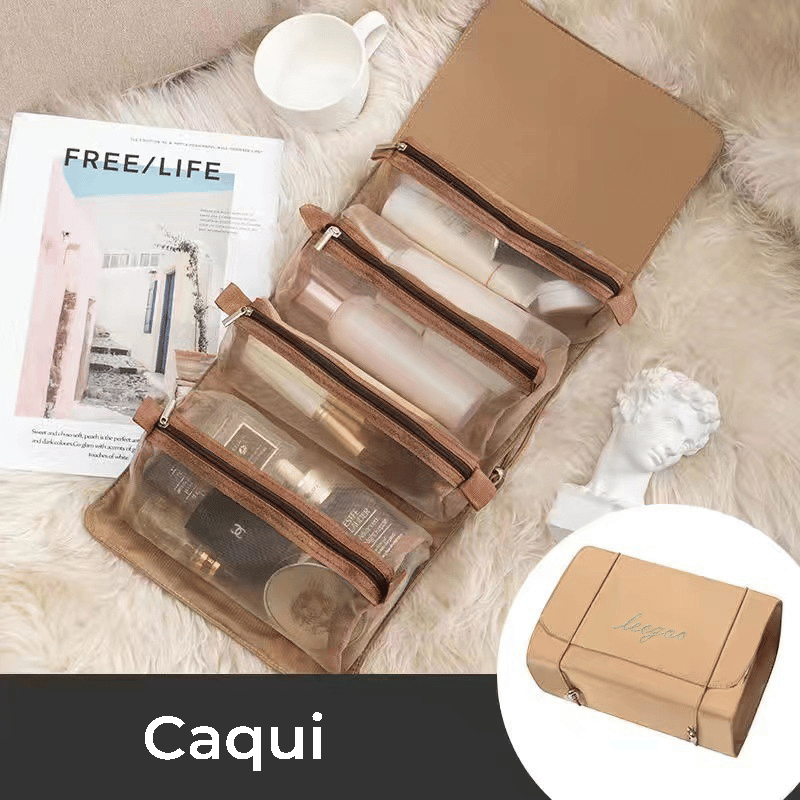 DeluxGlam™ - Bolso de maquillaje 4 en 1