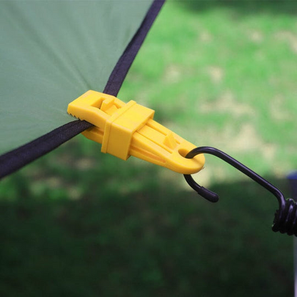 Grip-It™ - Clip resistente para sujetar tiendas, lonas y telas.