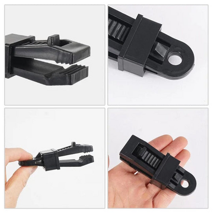 Grip-It™ - Clip resistente para sujetar tiendas, lonas y telas.