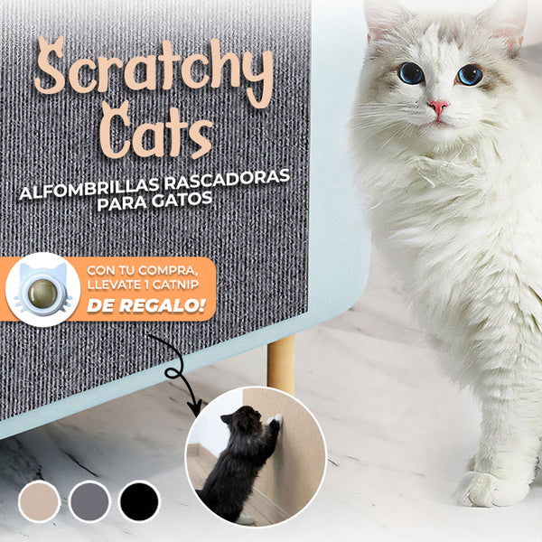 ScratchyCats™ - Alfombrillas rascadoras para gatos