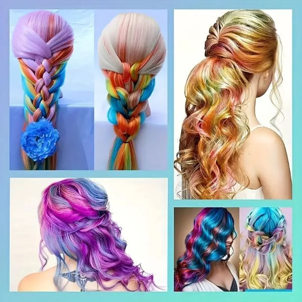 SPARKCOLORS™ - PEINES DE TINTE INSTANTÁNEO PARA EL CABELLO - SET DE 10+10 GRATIS