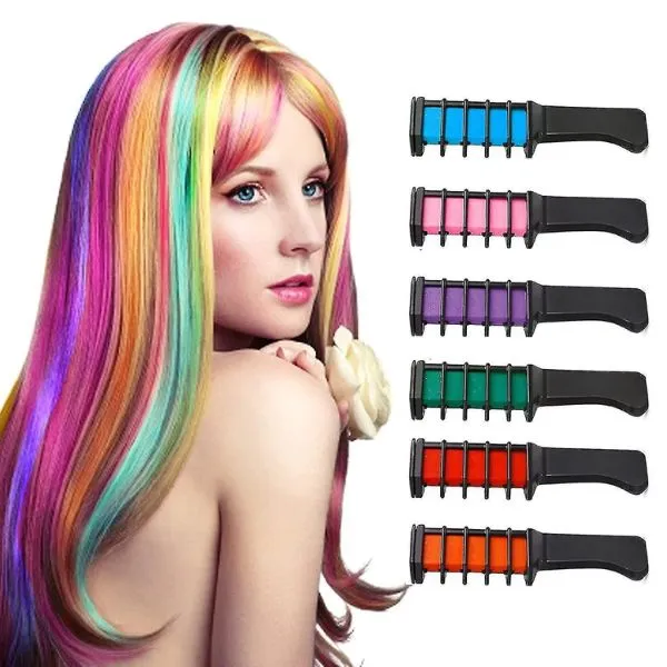 SPARKCOLORS™ - PEINES DE TINTE INSTANTÁNEO PARA EL CABELLO - SET DE 10+10 GRATIS