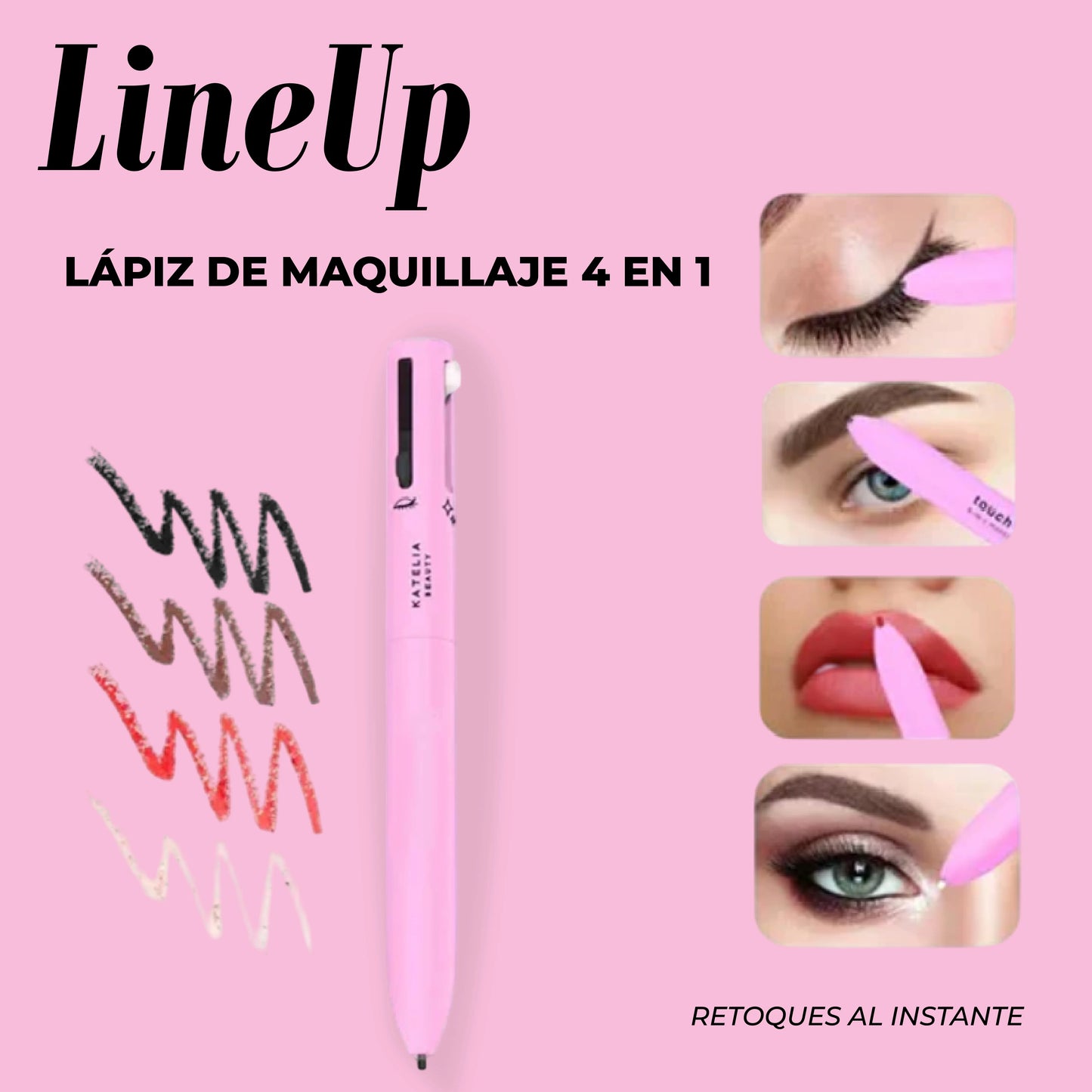 LineUp™ - Lápiz de maquillaje 4 en 1