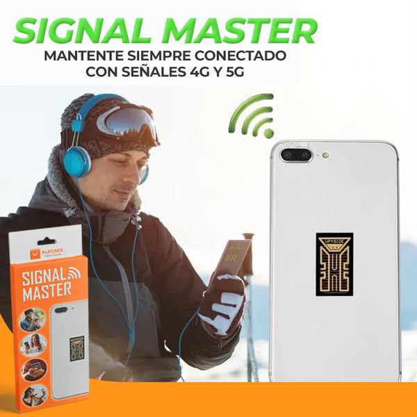 SignalMaster™ - Amplificador de señal para móviles