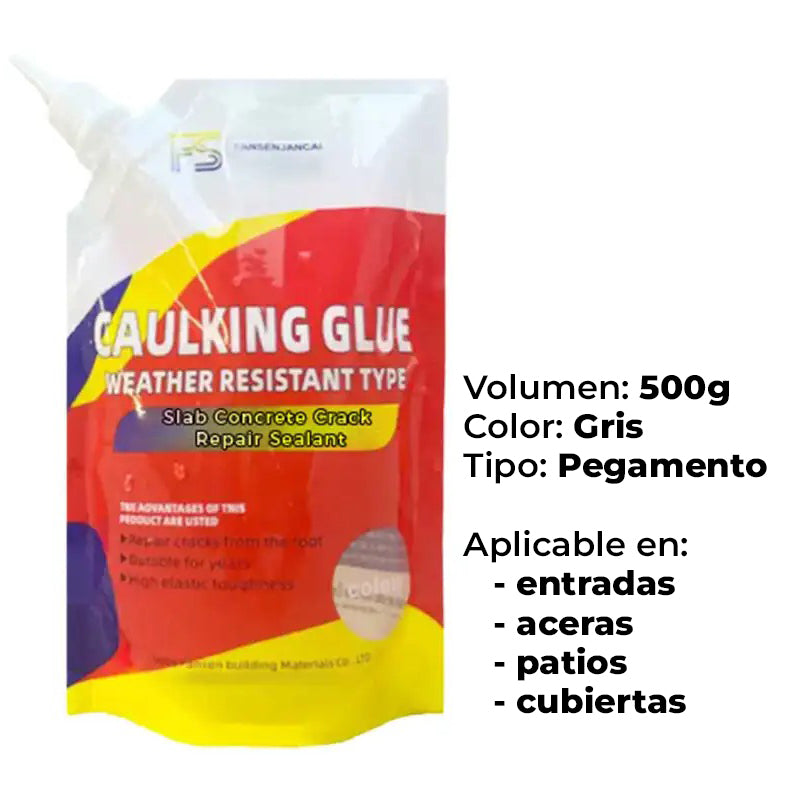 CaulkingGlue™ - Sella grietas en segundos
