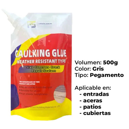 CaulkingGlue™ - Sella grietas en segundos