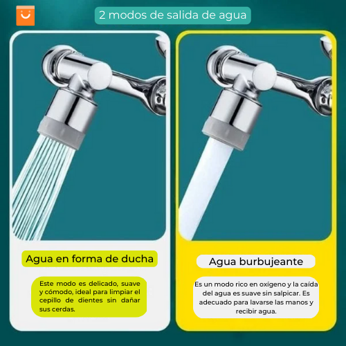 Griff360™-Grifo móvil para mayor limpieza e higiene