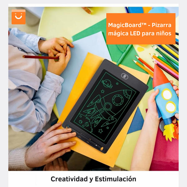 MagicBoard™ - Pizarra mágica LED para niños