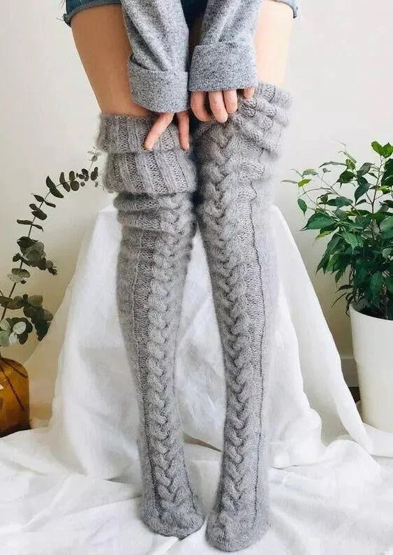 CalcetasLarges™ - Calcetines extra largos suaves y cálidos de invierno