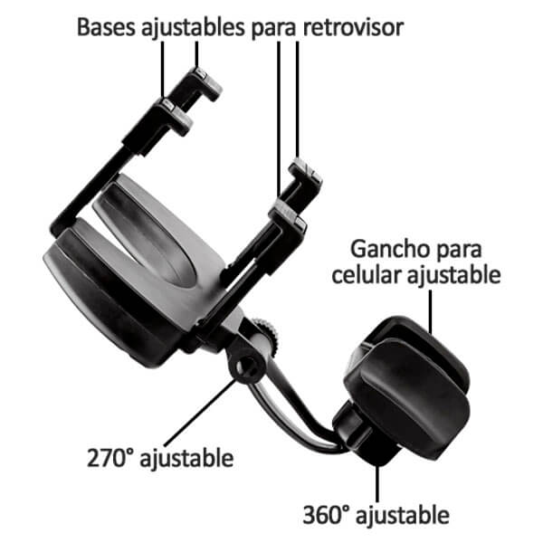 Cellsupport - Soporte de Celular para auto