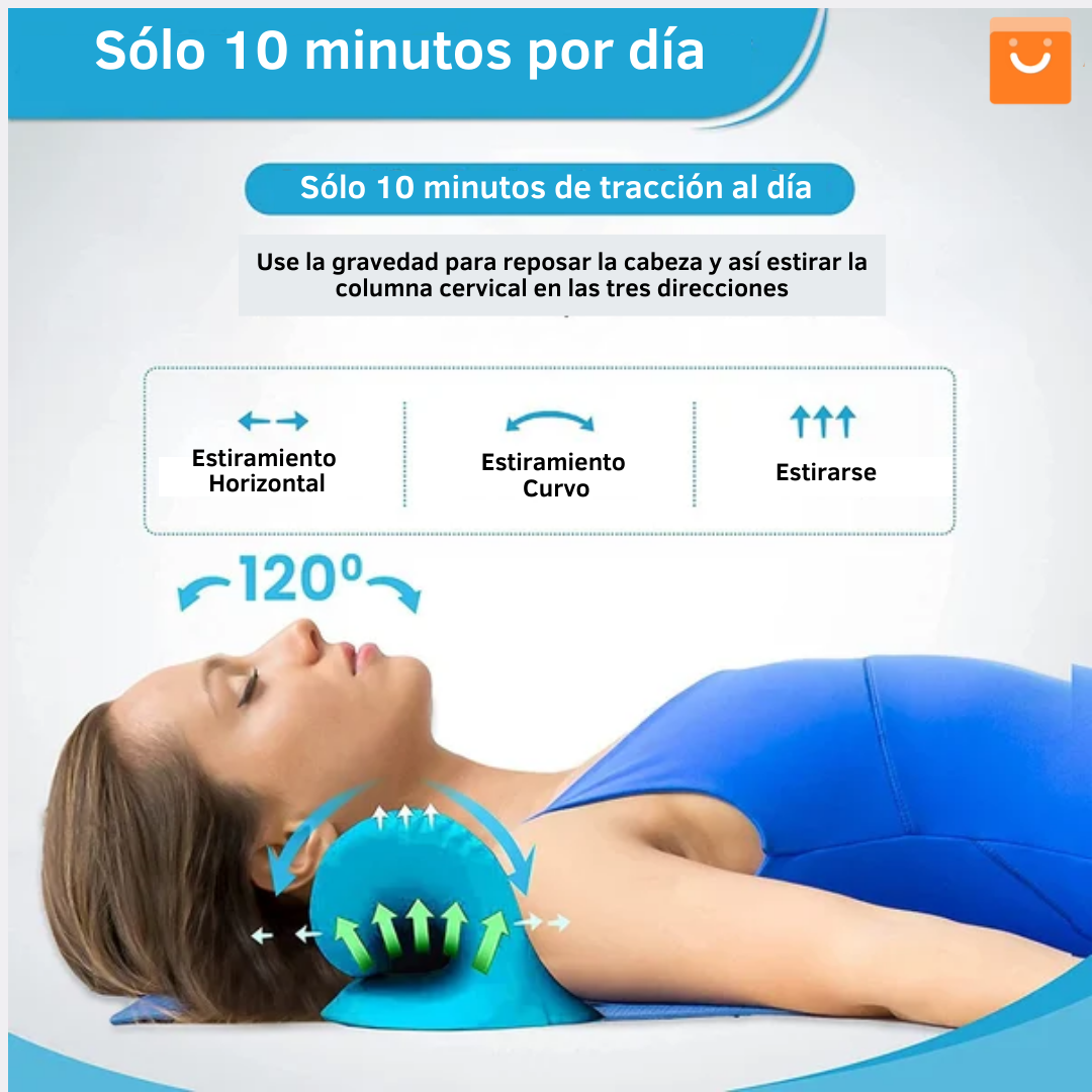 Neckstretcher™ - Almohada de descanso para aliviar el dolor de cuello