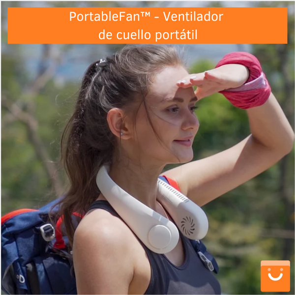 PortableFan™ - Ventilador de cuello portátil