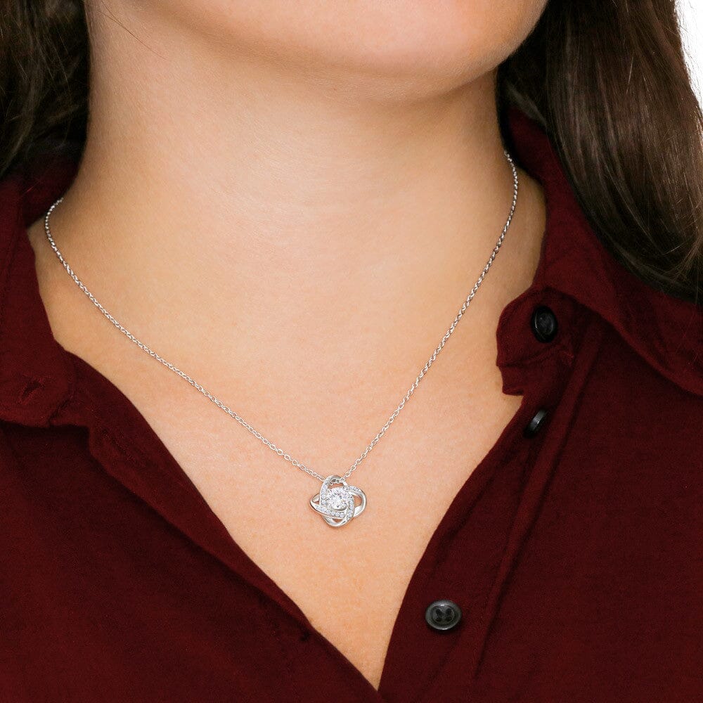 Beautiful Gift for Daughter From Dad "Never Forget That I Love You" Necklace Jewelry 